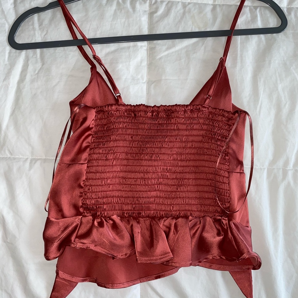 Spaghetti String Blouse - Picture 3 of 3